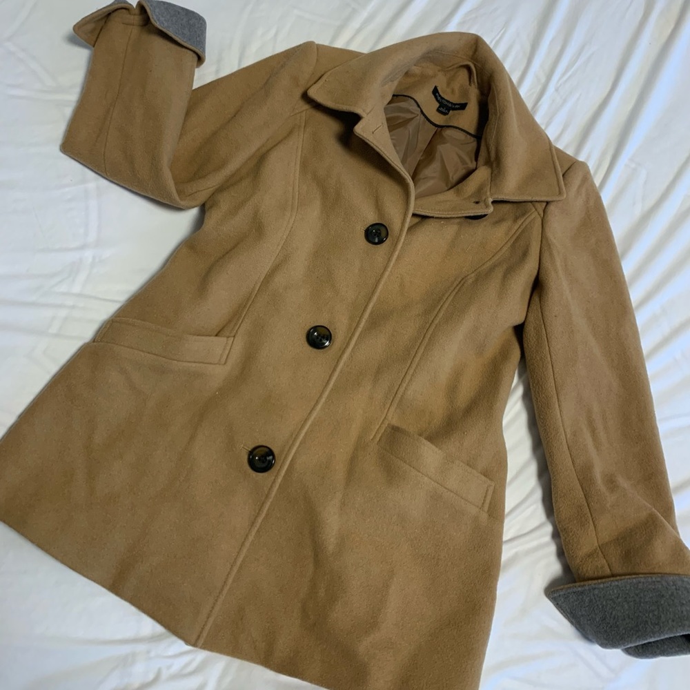 Tan Preston & York PeaCoat